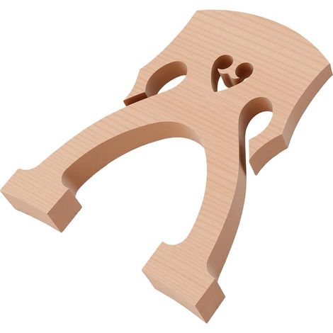 Chevalet de Violoncelle en Bois D'érable pour Violoncelle de Taille 4/4, Léger et Portable pour la Pratique des Instruments (1/5)