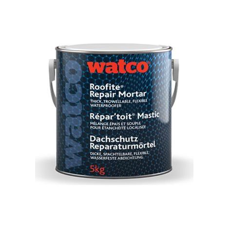 Watco Dachschutz Repararturmoertel, Abdichtmoertel fuer Daecher, 5kg (1/3)