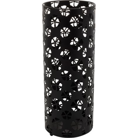 Paragüero redondo de metal negro d20x50 (1/5)