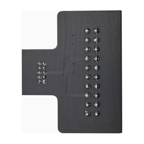 1.27mm JTAG adapter board, standard 20-pin 2.54mm to 10-pin 1.27mm, supports JLINK/SWD. (1/4)