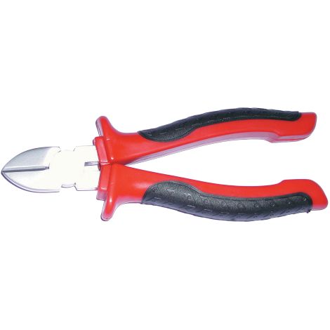 Coupe-fil bicolore avec arA tes de coupe latA rales en acier PoignA es PVC 150 mm