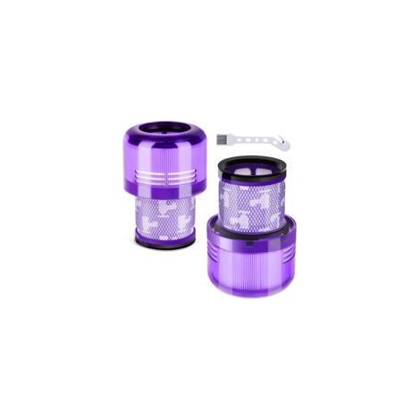 Filtre pour Dyson V11 V15 SV14 SV17 SV22, 2 Pack Filtres de remplacement pour Aspirateur Absolute Total Clean Extra Pro Animal Torque Drive Detect, Remplace DY-970013-02 & 97001302