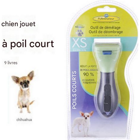 Furminator Brosse Étrille pour Chien Jouet Poil Court – Élimine les Poils Morts Facilement (1/5)