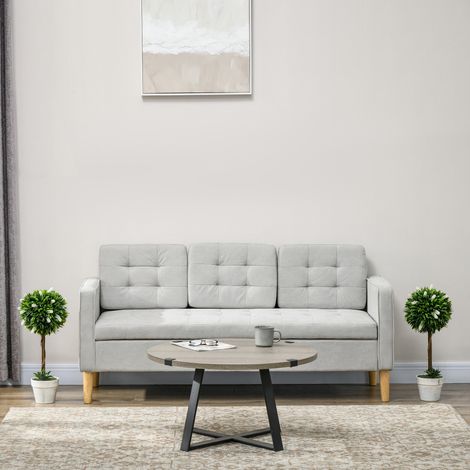 Set di 2 alberi di lavanda artificiali, alti 60 cm, con vaso e muschio artificiale, colore bianco.