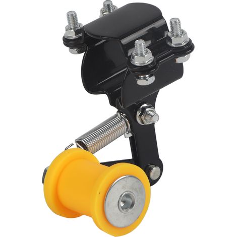 RASTKY Tendeur de Chaîne de Moto de Conception Solide, Outil Efficace pour Empêcher la Relaxation de la Chaîne, pour une Conduite Sûre et Libre (Ajusteur de chaîne/noir)