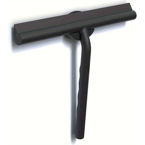 Grattoir de douche pour douche, salle de bain, carrelage, support magnétique sans perçage, auto-adhésif, design moderne et élégant (30