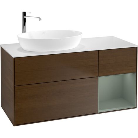 Villeroy & Boch F931GMGN Meuble sous-lavabo Finion F93 (1/2)