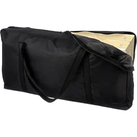 Sac de rangement imperméable Oxford pour jeux de cornhole de 1,2 x 0,6 m – Étui résistant à la poussière avec fermeture éclair 125 x 63 x 24 cm (600D) (1/5)