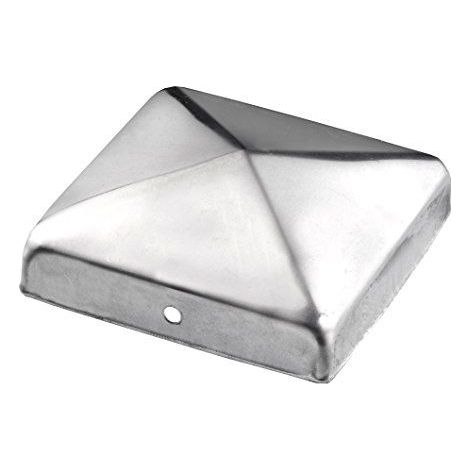Connex HV4321 Niro Chapeau pour poteau Acier inoxydable 90 x 90 mm