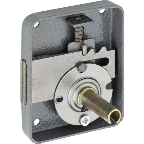 Devismes 8117 Einsteckschloss grau hammerlackiert Stahl