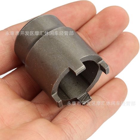 Motorcycle repair tools GY6 CG125 JH70 single-head four-jaw socket clutch nut removal wrench 24MM (1/4)
