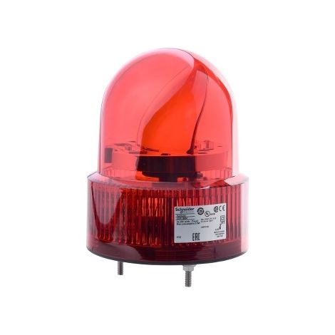 Dispositivo A Luce Rotante 120Mm Rosso 24 Vac/Vdc ( Schneider Cod. Xvr12B04S )