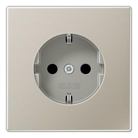 Deutsche Steckdose 16A 250V Stahl JUNG ES1521KI