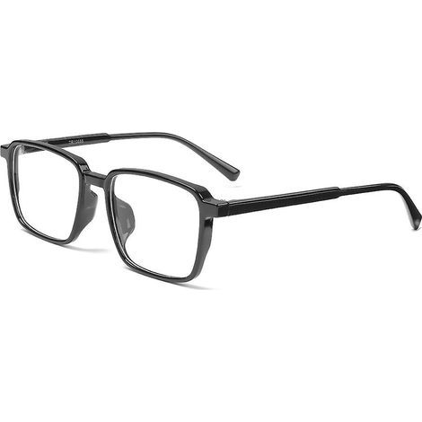 UV- und Blaulichtschutzbrille für optimale Sehkraft, schwarzer Rahmen (1/5)