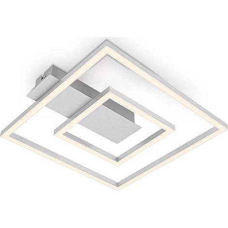 [NEUWERTIG] B-Ware Briloner Deckenleuchte Deckenlampe Led Rahmen Alu Leuchtmittel Inklusive