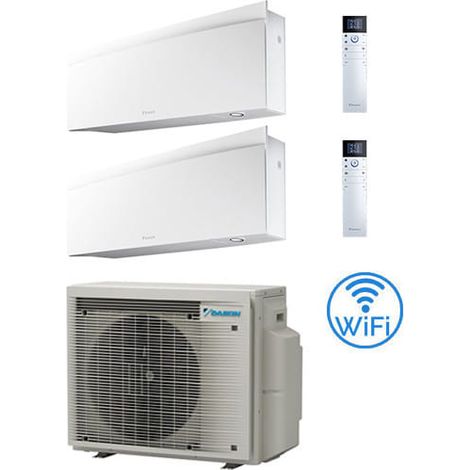 Daikin EMURA Dual Split Inverter 7000 + 18000 BTU Klimaanlage mit mit UE 2MXM50A9 Klasse A+++/A++ NEU 2024