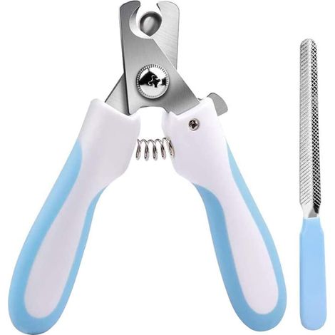 Clippers Pour Ongles D Animaux - Lame En Acier Inoxydable - Garde De Sécurité Anti-Coupure - Poignée Ergonomique Antidérapante - Pour Chiens Chats Lapins Perroquets - 1 Pièce
