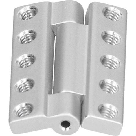 Vierkant-Vollausscharnier aus Edelstahl für Gobilda M4, 5 Löcher, 38 mm Länge, 4902‑0005‑0038 (1/5)