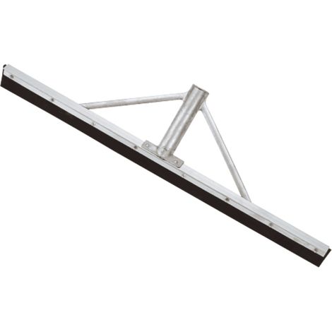 Raschietto in alluminio e gomma con supporti a V, 600 mm
