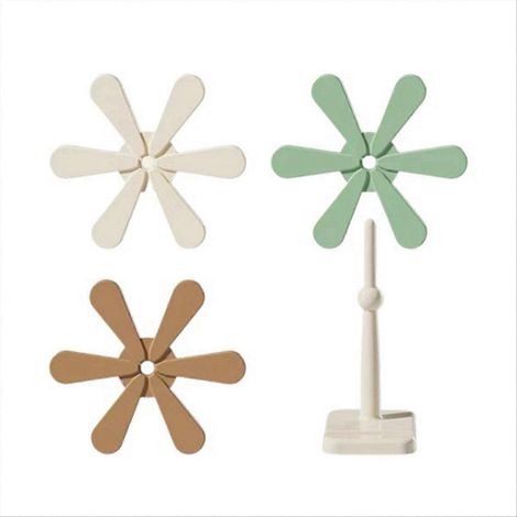 Pliable isolation thermique pot tapis portable antidérapant isotherme tampon (1/5)
