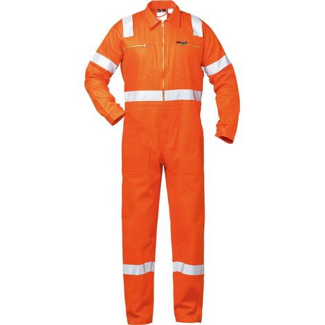 Gr .52 SUZUKA RALLYE-OVERALL MIT REFLEXSTREIFEN orange SUZUKA RALLYE OVERALL