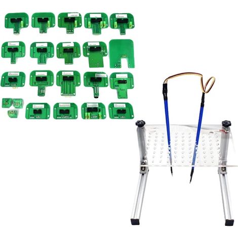 Cadre BDM, Plexiglass de haute qualité, Prend en charge la programmation ECU, LED BDM Et 22PCS (1/2)