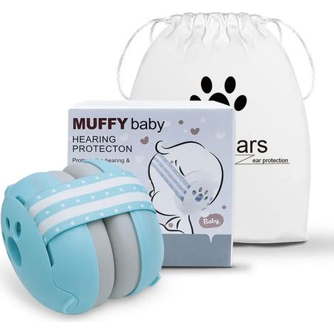 Casque anti-bruit bébé réduction du bruit pour nourrissons et tout-petits, protection auditive, sommeil apaisé, écouteurs doux, évite dommages auditifs, 1 pièce. (1/3)