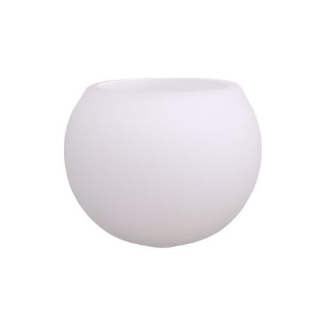 Glas Tulpe MINI BOLA Mattes Weißes Opal 4,5x3,5 cm (1/5)