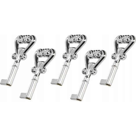 Clé courte pour meubles g2 CHROME - Lot de 5 (1/5)