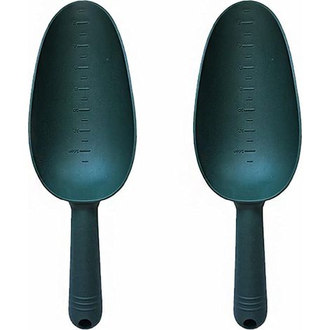 2 Pcs Plastic Hand Trowels Gardening Plastic Flower Pot Shovel Breaking Shovel Green Plant Shovel