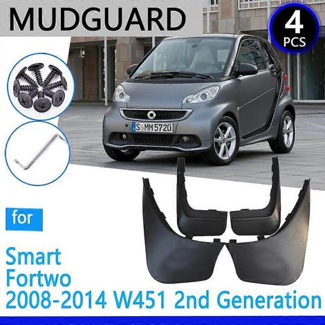 Garde-boue pour Smart Fortwo W451 451 20082014 2009 2010 2011 2012 2013 Accessoires auto Bavettes Aile Pièces de rechange auto (1/5)