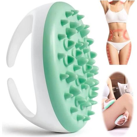 HONORNIC - Rouleau De Massage,Brosse de massage anti-cellulite,Rouleau De Masseur de Corps Manuel,pour jambes,ventre,fesses,bras,dos,muscles (1/4)