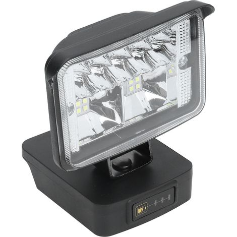11-W-LED-Arbeitsleuchte für 18-V-Lithium-Akkus der BL-Serie, kabellose Außenbeleuchtung, praktischer Scheinwerfer für Baustellen und Heimwerkerprojekte (1/5)