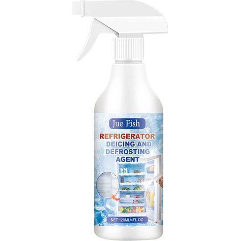 Spray dégivrant pour réfrigérateurs et congélateurs, dégivrant doux et rapide, liquide antigel longue durée pour la maison et la famille (1/4)