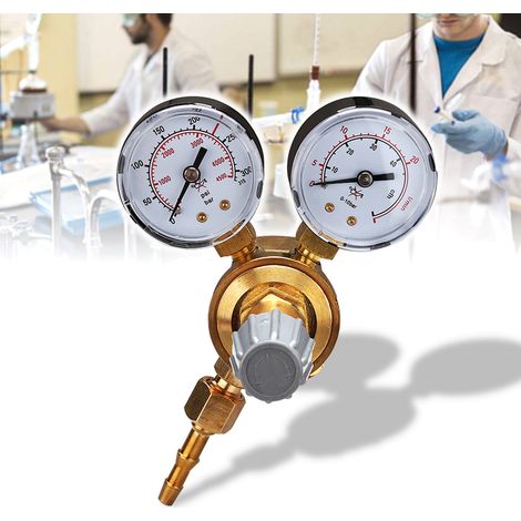 Wolketon MINI Druckminderer Druckregler Argon Co2/Stickstoff MIG MAG WIG Gas Druckregler 315 bar