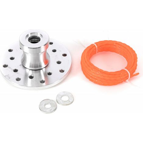 Testina Ricambio Decespugliatore Universale 110mm Taglia Erba Scoppio 16 Fili (1/3)
