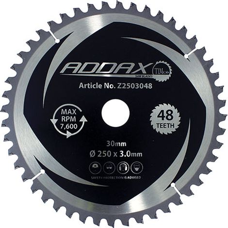 TIMCO 0° Mitre Saw Blade - 250 x 30 x 48T