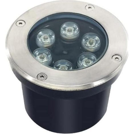 6W ( Color : 6W , Size : Yellow )Spots de paysage à encastrer dans le sol for l'extérieur Éclairage LED de paysage étanche for pelouse, allée, cour, allée, marche et allée (1/5)