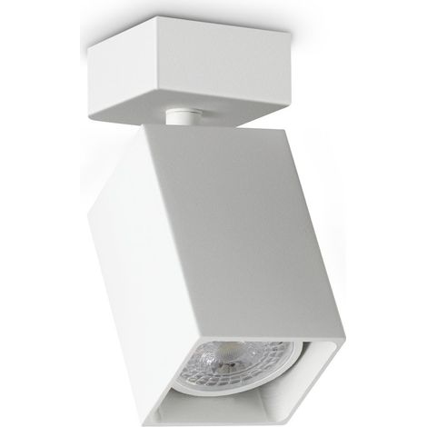 Ideal Lux Applique Moderna DYNAMITE 1 luce GU10 bianca metallo