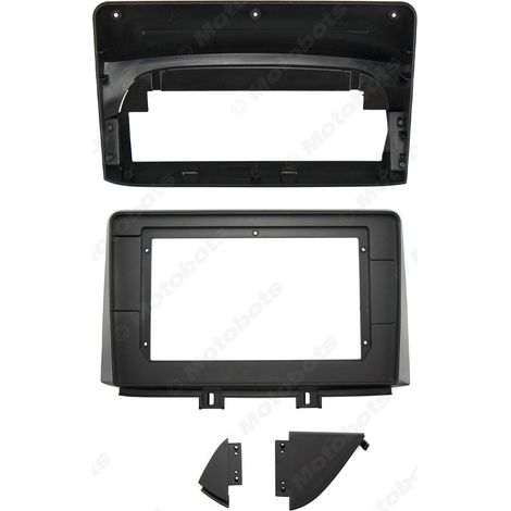 Suitable for 2017 Hyundai Elantra Android large screen navigation modification frame and audio modification panel, left side 10.1 inch. (1/4)