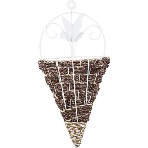 Jardinière murale d'extérieur KALLORY, couleur aléatoire, design empilable, panier suspendu (1/5)