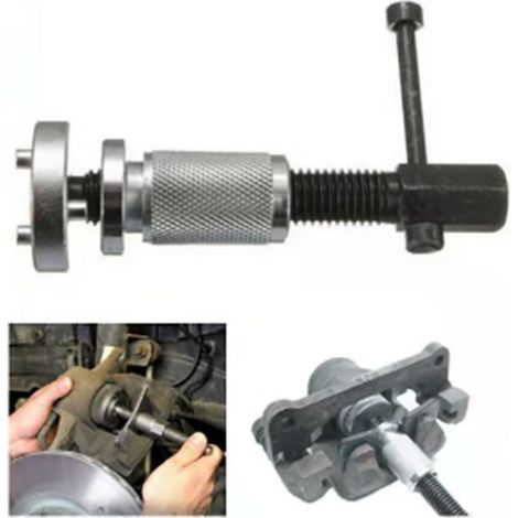 Lot de 3 outils de repoussage d'étrier de frein à disque, dureté élevée, portable, pour plaquettes de frein arrière, compatible avec divers véhicules (1/5)