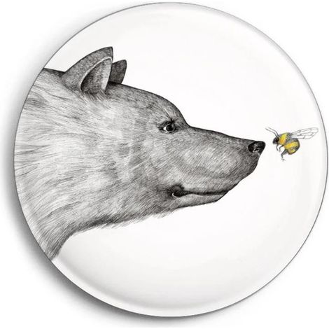 Bären- und Bienenmagnet