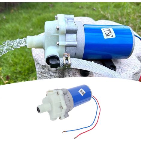 Pulvérisateur électrique agricole 12 V, pompe à eau haute pression, pompe à membrane auto-amorçante 12 V, pompe à membrane à trois cylindres (1/5)