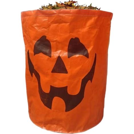 Sacs Poubelle Halloween - Sac Réutilisable Thème Pour Feuilles - 272 Litres (1/5)