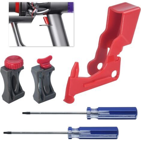 Geeignet für Ersatz Schalter Set für Dyson, V11 V10 Schalter Verstärkt, Fixierung Zubehör Schaltersteuerung Zubehör Kompatibel mit Dyson V10 V11 (1/5)