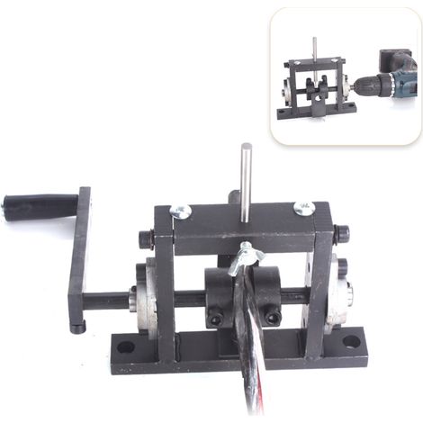 Machine à dénuder fil manuelle et perceuse électrique double usage pour câble déchets 1-30mm