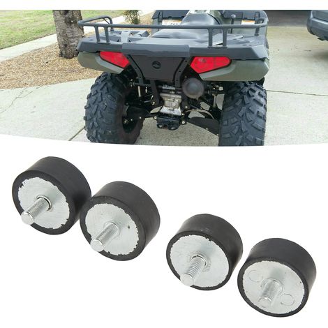 Satz mit 4 vorderen und hinteren Gummi-Motorisolatoren für Polaris Sportsman Scrambler 335 400 450 500 1995-2013 3110044 (1/5)