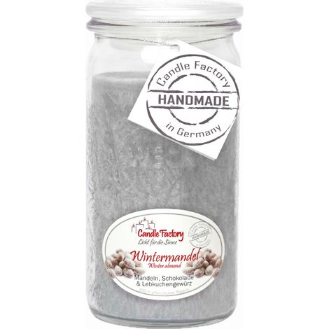 Candle Factory Mini Jumbo Wintermandel Duftkerze Dekokerze 307189
