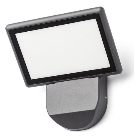 COMODO Lampada LED integrato da parete grigio antracite 230V 20W IP65 3000K